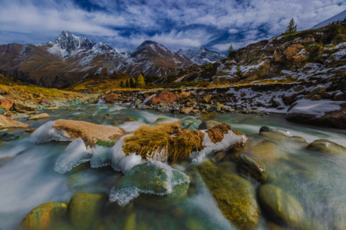55-Icy River-S6 for Sigma 14mm + Landscape CPL+ IRND64+Medium GND8