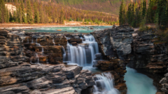 76-Athabasca Falls in the Fall-NiSi Enhance ND-Vario 5-9 Stops